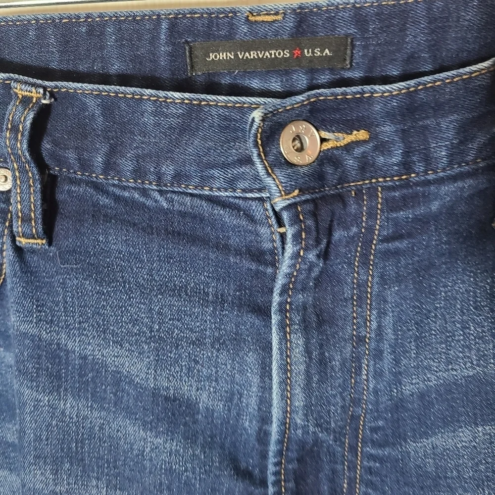 John Varvatos USA Men's Boab dark wash denim blue jeans pants size 36